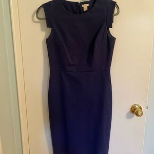 J. Crew Navy Work Dress